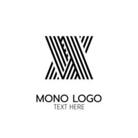 lettre double v moderne monogramme logo icône abstrait Facile concept conception vecteur illustration