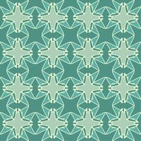 bleu turquoise aqua menthe ancien floral intérieur sans couture plat conception Contexte vecteur illustration