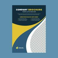 couverture entreprise profil ou brochure modèle disposition conception vecteur