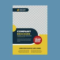 couverture entreprise profil ou brochure modèle disposition conception vecteur