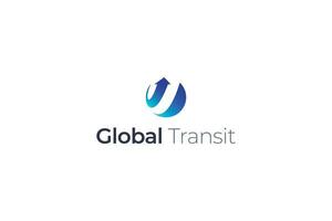 globalement transport technologique mouvement logo vecteur