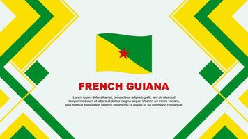 français Guyane drapeau abstrait Contexte conception modèle. français Guyane indépendance journée bannière fond d'écran vecteur illustration. français Guyane bannière