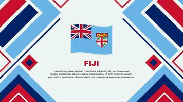 Fidji drapeau abstrait Contexte conception modèle. Fidji indépendance journée bannière fond d'écran vecteur illustration. Fidji drapeau
