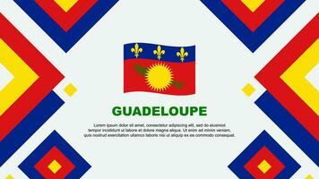 guadeloupe drapeau abstrait Contexte conception modèle. guadeloupe indépendance journée bannière fond d'écran vecteur illustration. guadeloupe modèle