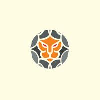 wpap style Lion logo conception vecteur