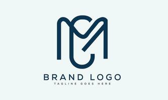 lettre mc logo conception vecteur modèle conception pour marque.