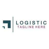 logistique logo icône illustration vecteur conception distribution symbole livraison de marchandises économie finance