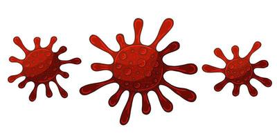 coronavirus. illustration vectorielle du problème du coronavirus vecteur