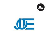 lettre Joe monogramme logo conception vecteur