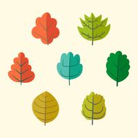 clipart feuilles vertes vecteur