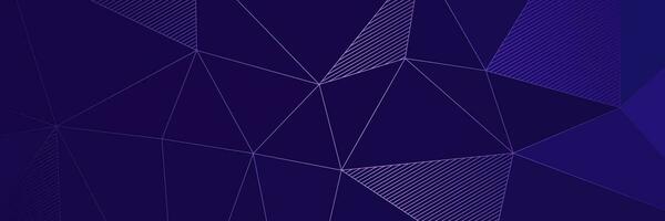 abstrait violet géométrique élégant Contexte avec Triangles lignes vecteur