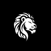 lion, noir et blanc vecteur illustration