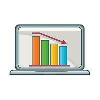 illustration de statistiques vecteur