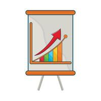 illustration de statistiques vecteur