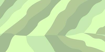 vert Couleur vague forme abstrait Contexte. vecteur attrayant conception pour bannière, salutation carte, affiche, social médias, la toile.