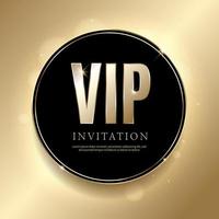 invitations vip de luxe et arrière-plans de coupon vecteur