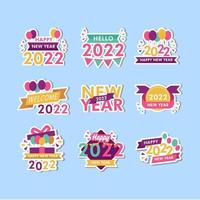 nouvel an stickers