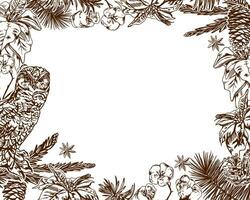 Noël vente bannière. hibou, sapin branches, coton. Nouveau année carte. vecteur illustration pour décor de hiver ventes, Nouveau année cartes, faire-part, dépliants, des billets, dépliants.