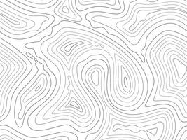 topographique contour lignes carte sans couture modèle vecteur