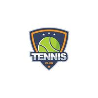 tennis logo sport insigne logo américain sport vecteur