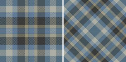 en tissu tartan vecteur de vérifier sans couture modèle avec une texture plaid textile Contexte.