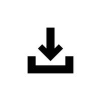 Télécharger icône symbole vecteur blanc Contexte.