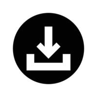 Télécharger icône symbole vecteur blanc Contexte.
