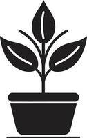 photosynthétique fierté logo vecteur icône natures palette plante emblème conception