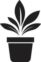 luxuriant la vie logo vecteur icône botanique beauté plante emblème conception