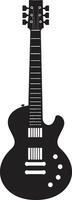 mélodique mosaïque guitare logo vecteur graphique harmonie havre guitare emblème conception