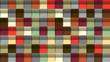 abstrait géométrique, effet 3d, couleurs rétro vecteur