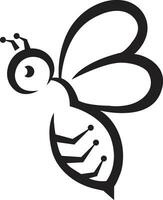 logo de la technologie des abeilles vecteur