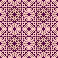 rouge magenta violet rose mandala art sans couture modèle floral Créatif conception Contexte vecteur illustration