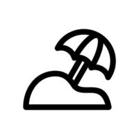 parapluie icône conception concept vecteur