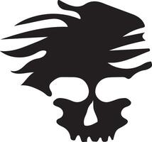 création de logo de crâne vecteur