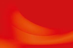abstrait lisse rouge Orange Contexte vecteur