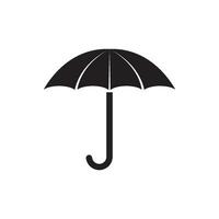 parapluie logo icône, vecteur illustration conception