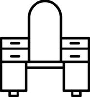 pansement table contour vecteur illustration icône