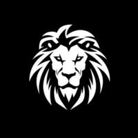 Lion - minimaliste et plat logo - vecteur illustration