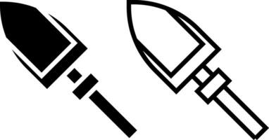 pelle icône, signe, ou symbole dans glyphe et ligne style isolé sur transparent Contexte. vecteur illustration