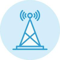 illustration de conception d'icône de vecteur d'antenne