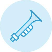 illustration de conception d'icône de vecteur de trompette