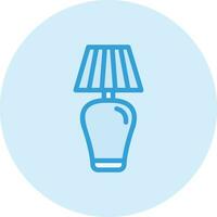 illustration de conception d'icône de vecteur de lampe