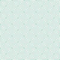 vert et blanc sans couture abstrait géométrique chevauchement lignes et carrés modèle vecteur