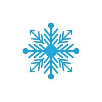 neige la glace logo art vecteur modèle illustration