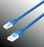 rj45 cat6 pour l'Internet lien illustration vecteur