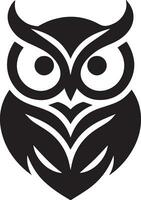 hibou tatouage vecteur art illustration noir couleur, hibou vecteur silhouette noir Couleur