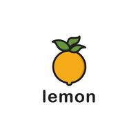 citron logo Facile vecteur illustration