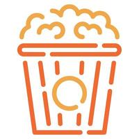 fête pop corn icône pour uiux, la toile, application, infographie, etc vecteur