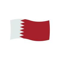 Qatar drapeau icône vecteur